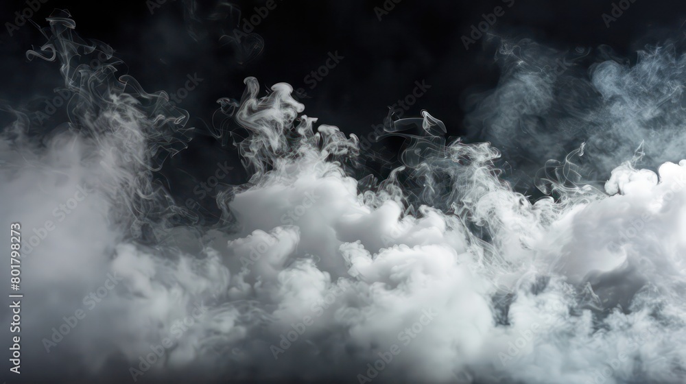 solid black background, grey smoke solid black background, grey smoke