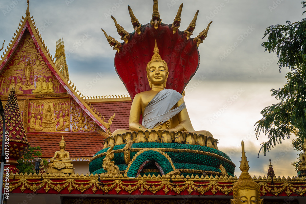 Wat That Luang Tai at Vientiane, Laos Wat That Luang Tai at Vientiane, Laos
