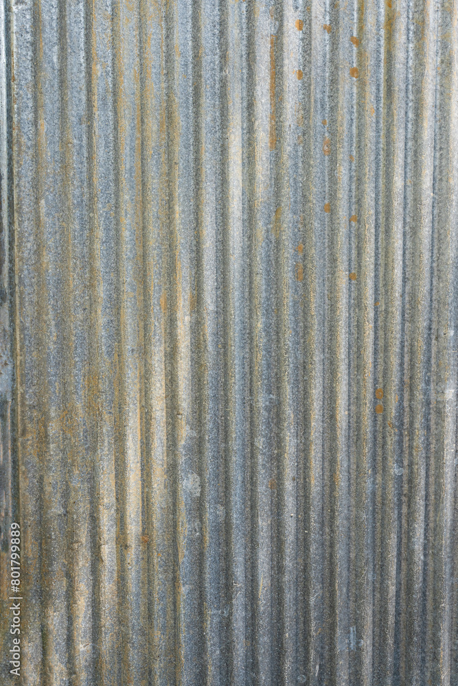 Rusty Metal Corrugated Wall Texture Background Rusty Metal Corrugated Wall Texture Background