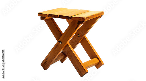 foldable stool isolated on transparent background