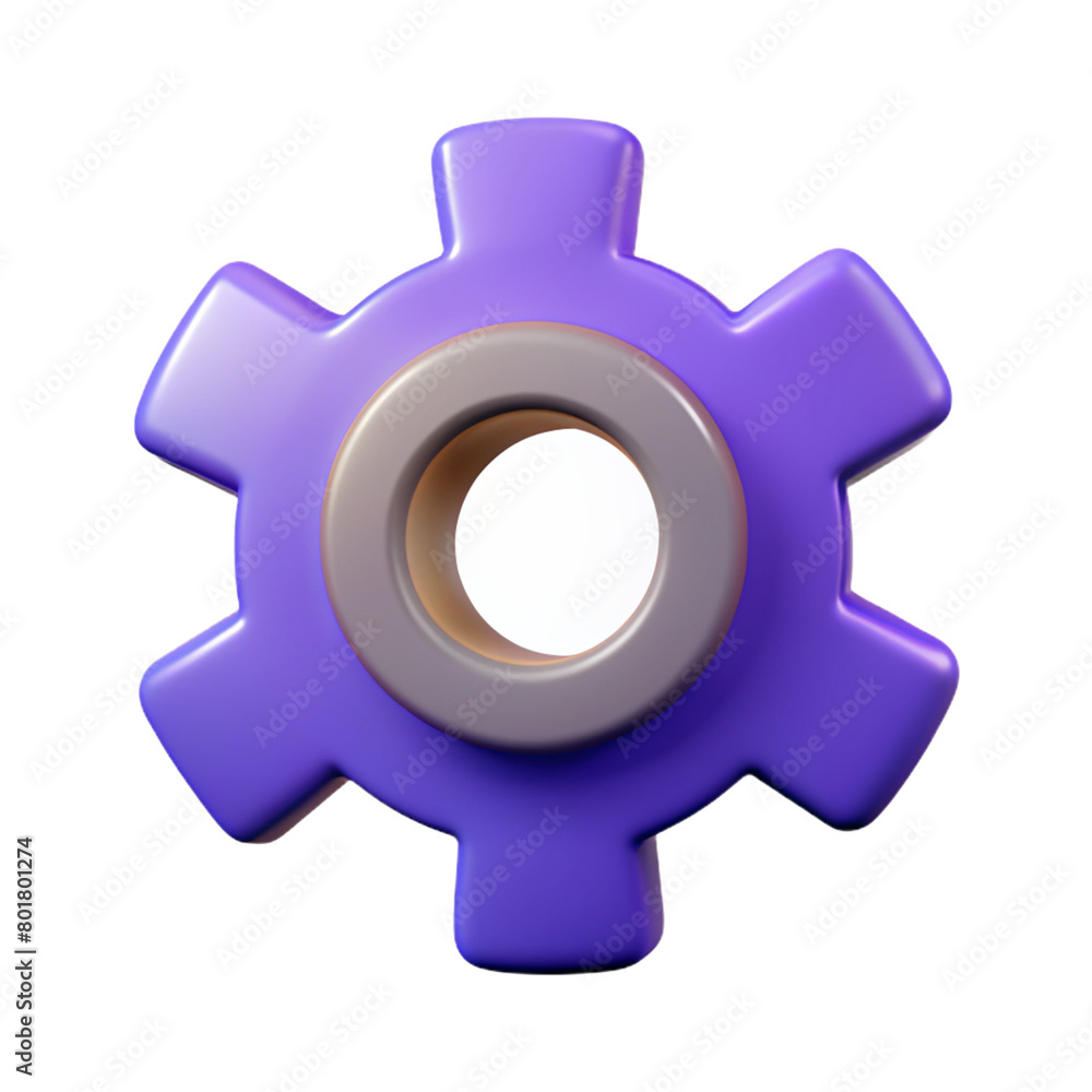3d gear icon 3d gear icon