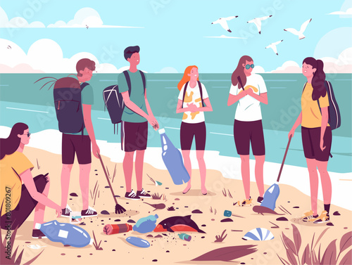 Devoted Volunteers Unite to Revitalize Coastal Haven: Restoring Pristine Beaches for Wildlife and Human Enjoyment