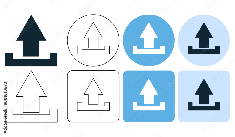 upload up arrow icon symbol ui and ux design, glyphs and stroke line icon upload up arrow icon symbol ui and ux design, glyphs and stroke line icon
