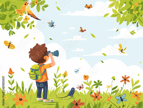 Young Explorer's Window to the World: A Child's First Binocular Adventure