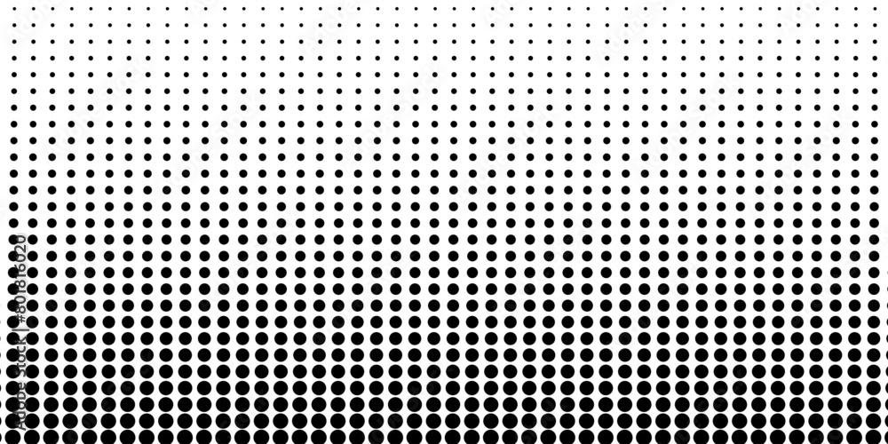 Dot pattern seamless background. Polka dot pattern template Monochrome dotted texture vector dots arts modern