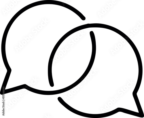 Social relationship logo, icon template