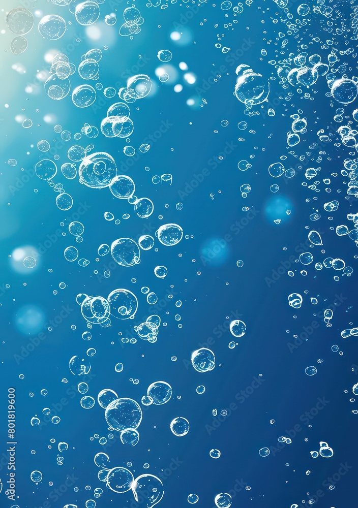 bubbles in water and gas, simple bubbles in water and gas, simple