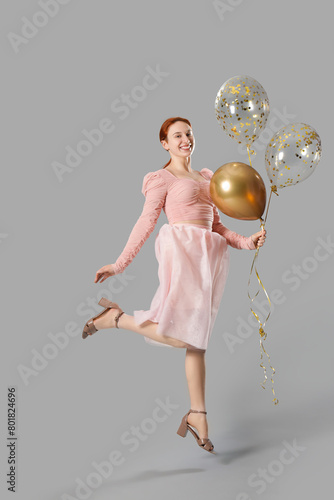 Beautiful young woman with ...