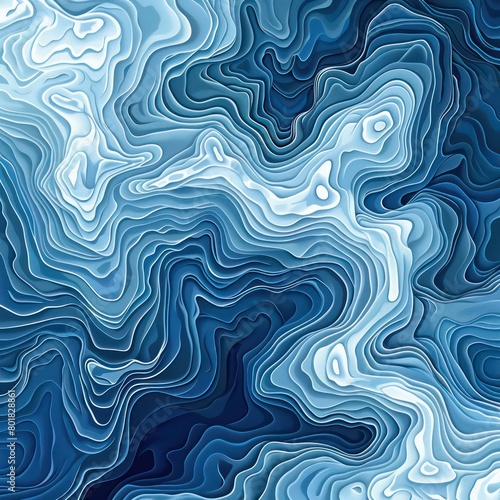 water line art flowing texture