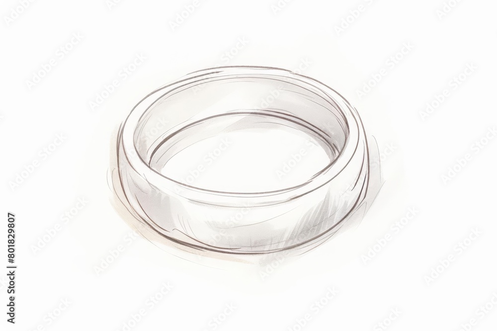 Plain silver ring Plain silver ring
