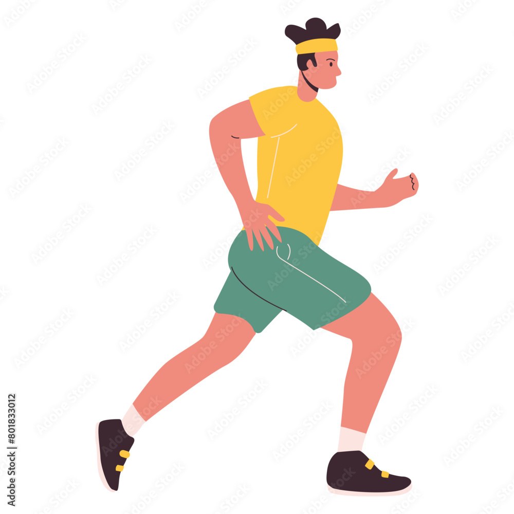 Fototapeta premium People Running