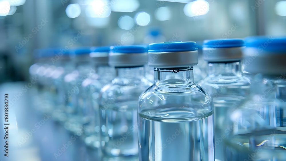 Closeup of glass vials in a laboratory with shallow depth of field. Concept Closeup Photography, Laboratory Equipment, Glass Vials, Shallow Depth of Field, Science and Research Closeup of glass vials in a laboratory with shallow depth of field. Concept Closeup Photography, Laboratory Equipment, Glass Vials, Shallow Depth of Field, Science and Research