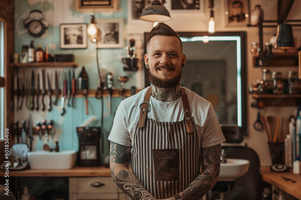 Haircuts and Tattoos, Friendly Professionals in Modern Studio