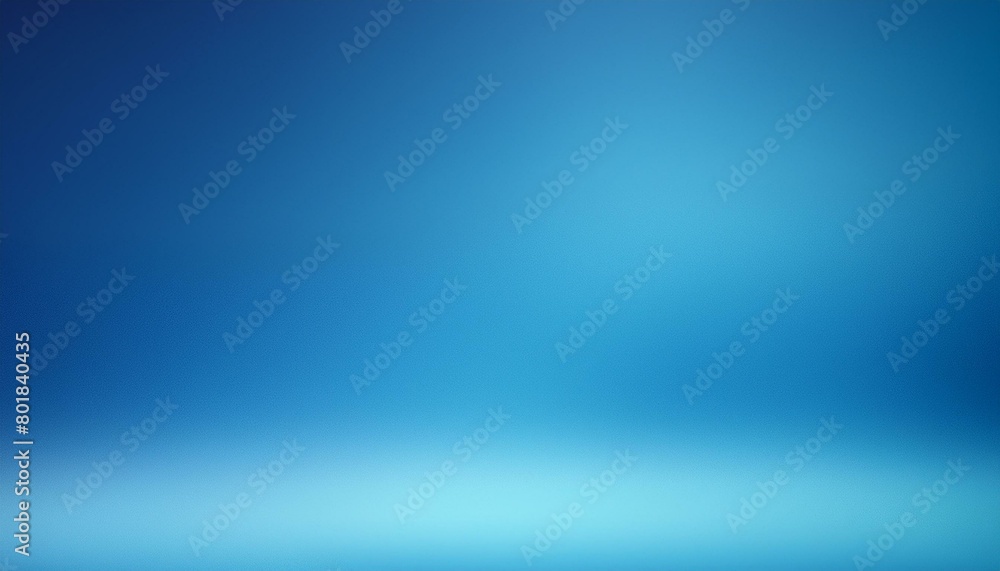 Obraz premium Oceanic Whispers: Smooth Grainy Gradient Blue Background for Header Design