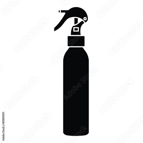 spray bottles. Mock up, cosmetic package. Vector template template for advertising, cosmetic products or household chemicals