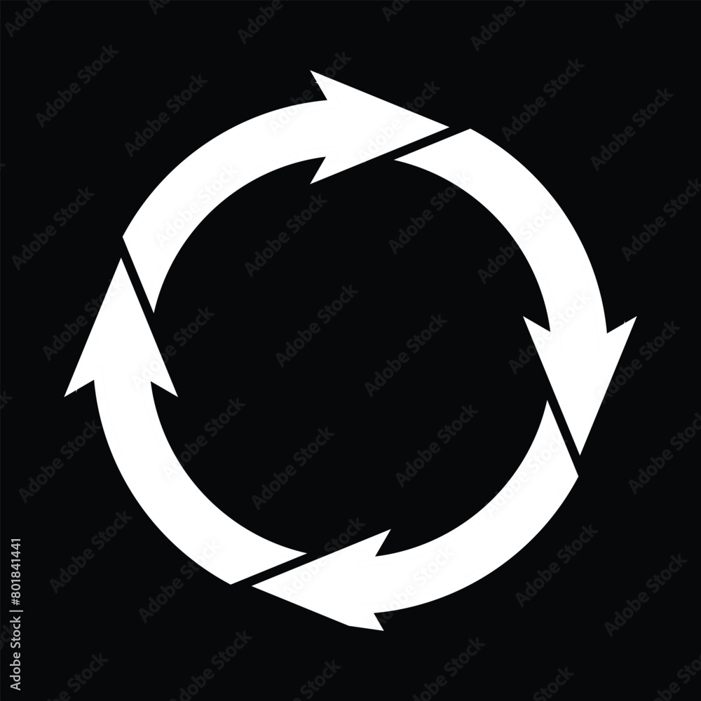 White arrow icon. White arrow icon.
