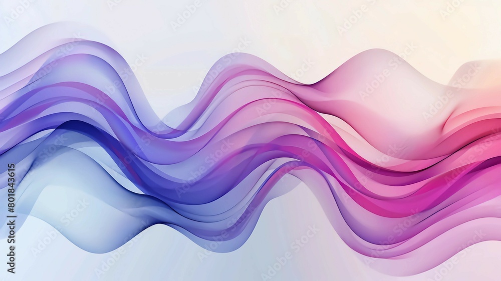 Modern abstract wave flowing gradiant background, generative ai Modern abstract wave flowing gradiant background, generative ai