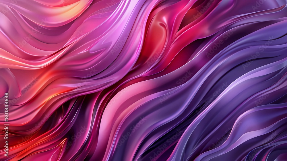 Modern abstract wave flowing gradiant background, generative ai Modern abstract wave flowing gradiant background, generative ai