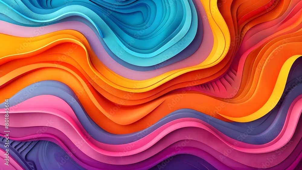 Psychedelic wave design with layered texture for modern art print or web. Concept Psychedelic Art, Layered Texture, Modern Print, Abstract Design, Web Graphics Psychedelic wave design with layered texture for modern art print or web. Concept Psychedelic Art, Layered Texture, Modern Print, Abstract Design, Web Graphics