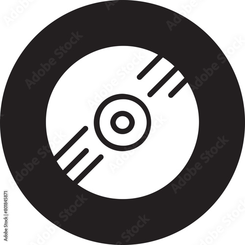 cd glyph icon