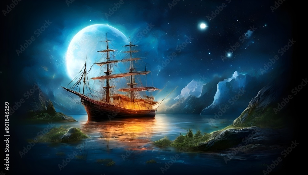 Fototapeta premium Eine doppelte Realität. Wallpaper für Computer 12.