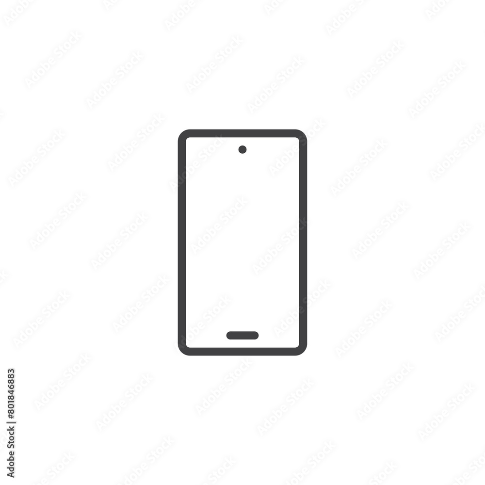 Smartphone line icon Smartphone line icon