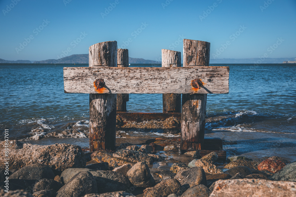 Naklejka premium beach