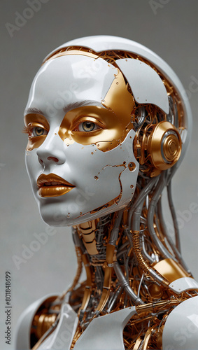 charming female robot