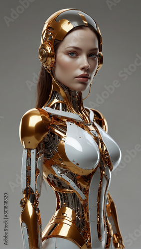 charming female robot