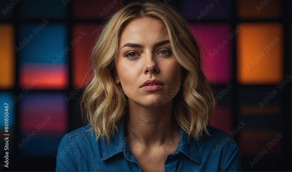 Obraz premium Woman thinking