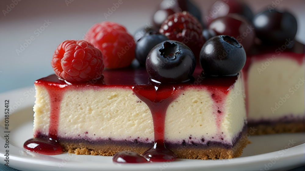 raspberry and blueberry cheesecake raspberry and blueberry cheesecake