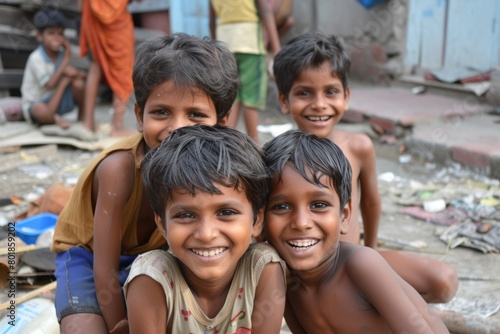 Indian kids on the street. India, Uttar Pradesh, Jodhpur © Iigo