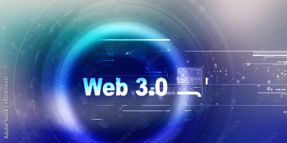 2D illustration Web against glowing technological background 2D illustration Web against glowing technological background