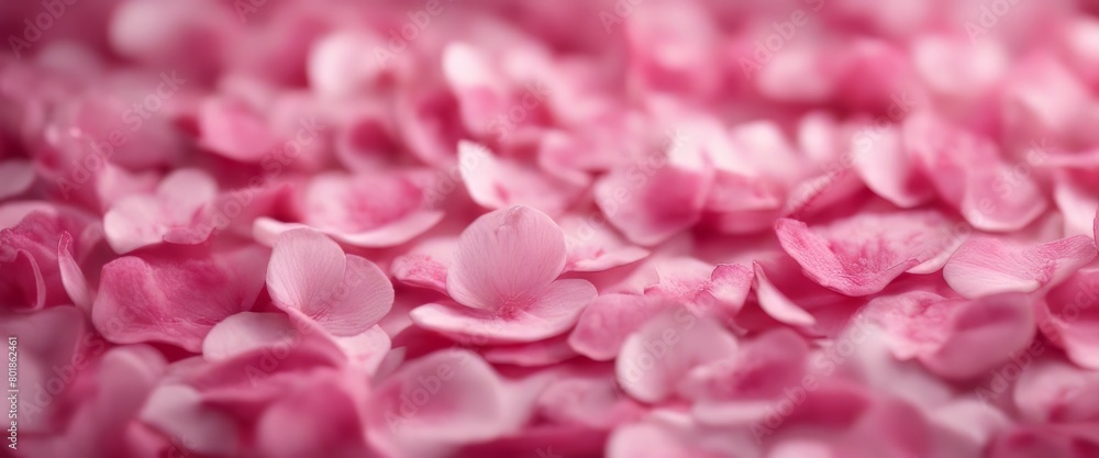 Petals of pink rose spa background. Realistic flying sakura cherry flower petals elements for romant Petals of pink rose spa background. Realistic flying sakura cherry flower petals elements for romant