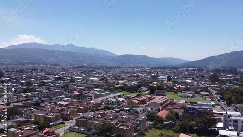 Vista en drone de Sangolquí - Quito