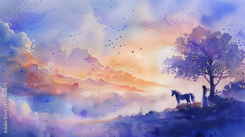 Farewell of Fairy and Unico...