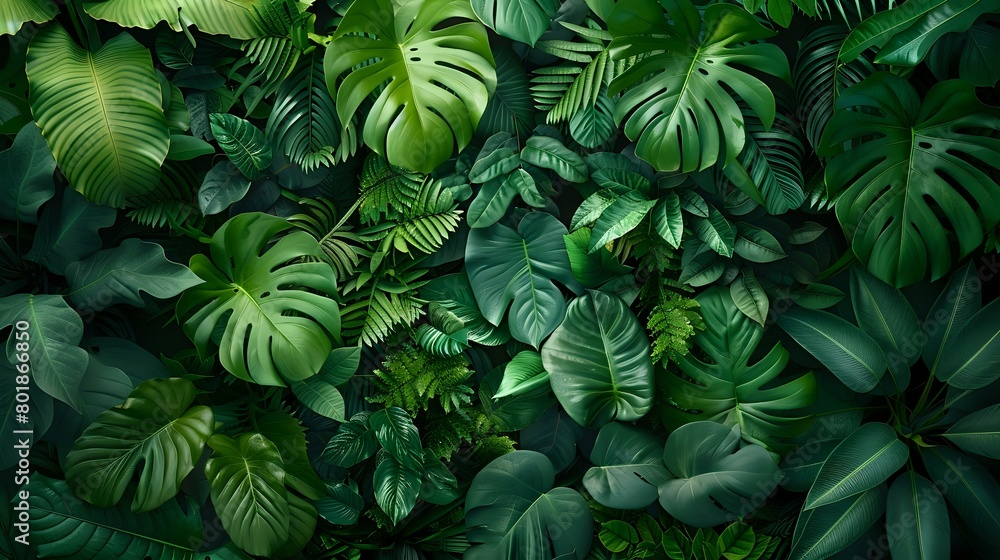 Nature's Beauty in Green: A Rich and Monochromatic Depiction of Lush Greenery Nature's Beauty in Green: A Rich and Monochromatic Depiction of Lush Greenery