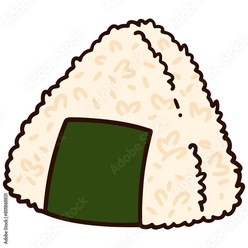onigiri icon illustration