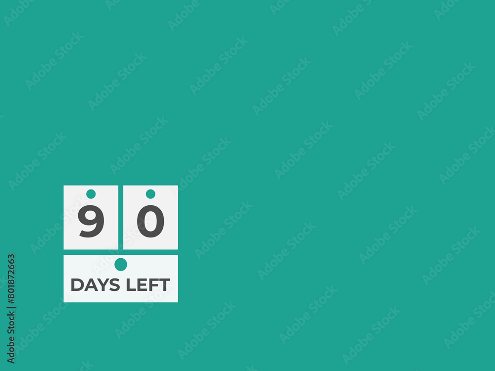 90 days to go countdown template. 90 day Countdown left days banner design. 90 Days left countdown timer 90 days to go countdown template. 90 day Countdown left days banner design. 90 Days left countdown timer