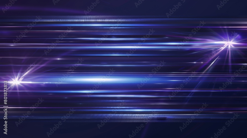blue horizontal flares laser beam light rays abstract background blue horizontal flares laser beam light rays abstract background