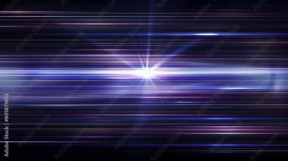 blue horizontal flares laser beam light rays abstract background blue horizontal flares laser beam light rays abstract background