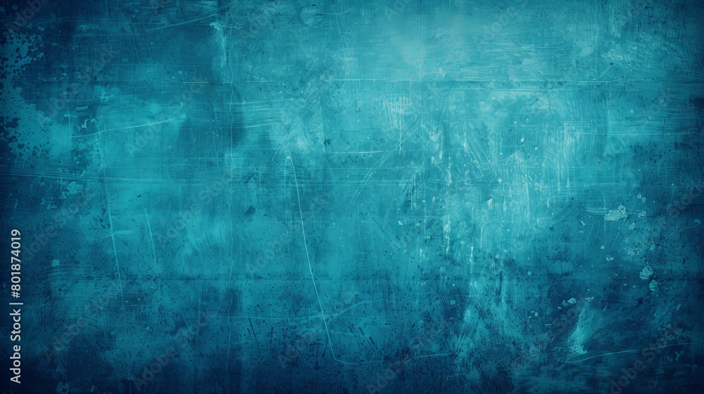 Obraz premium abstract blue concrete grunge texture background