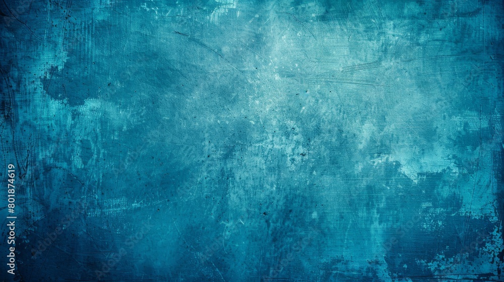 Obraz premium abstract blue concrete grunge texture background