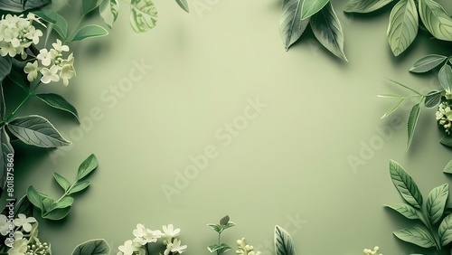 Botanical elements in sage green for wedding and greeting card designs. Concept Botanical Design  Sage Green  Wedding Cards  Greeting Cards