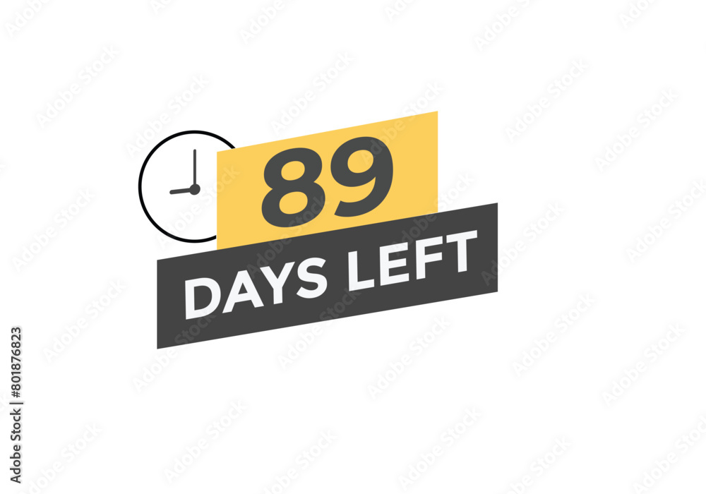 89 days to go countdown template. 89 day Countdown left days banner design. 89 Days left countdown timer 89 days to go countdown template. 89 day Countdown left days banner design. 89 Days left countdown timer
