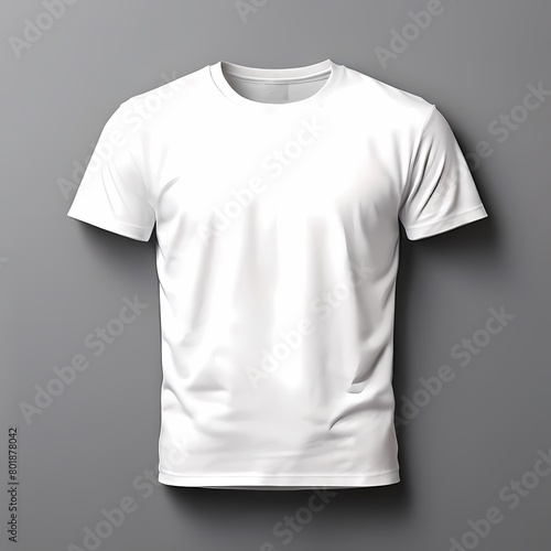 White T-shirt Mockup, Ai Generated
