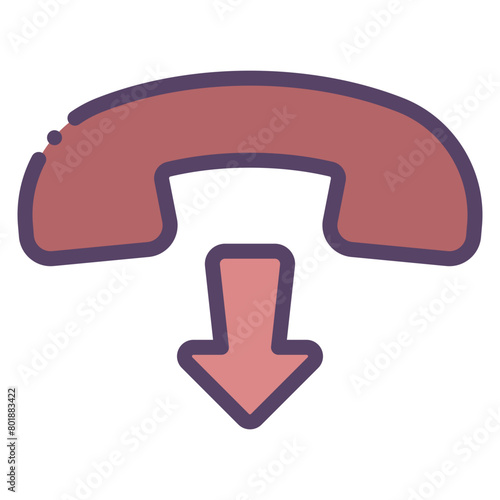 end call icon