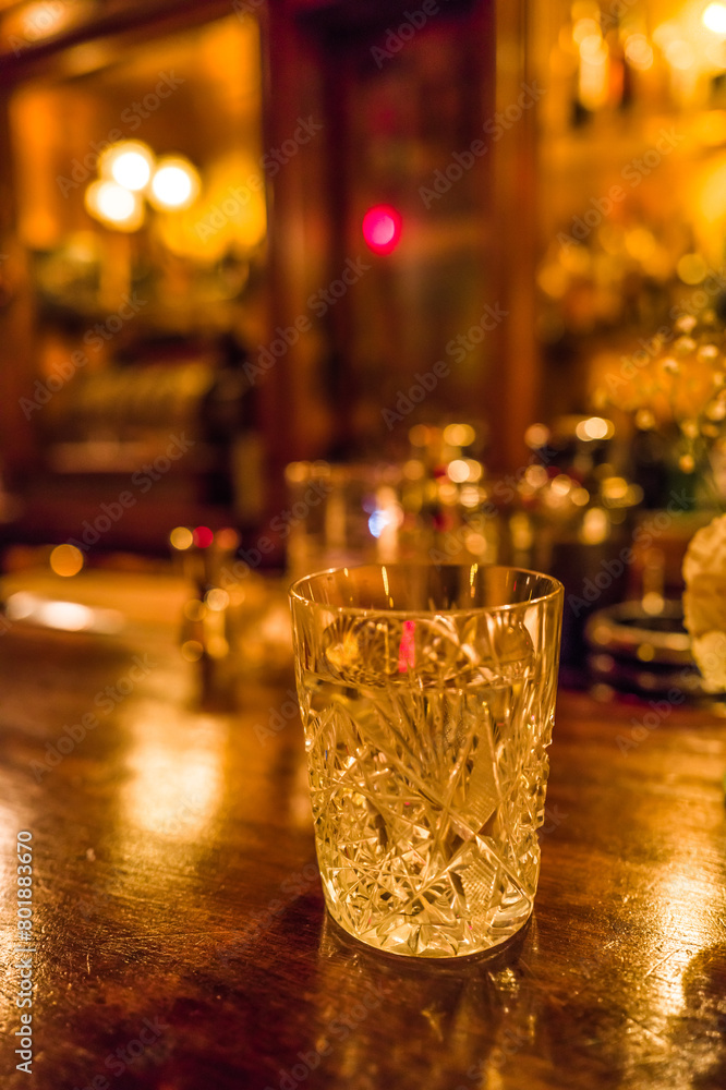 Bar and Glass Bar and Glass