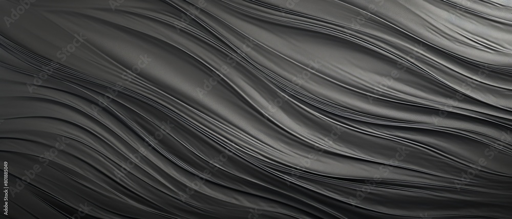 Heavy metal inspired wave texture with dark grays and metallic sheen, perfect for music band posters or tattoo shop promos,