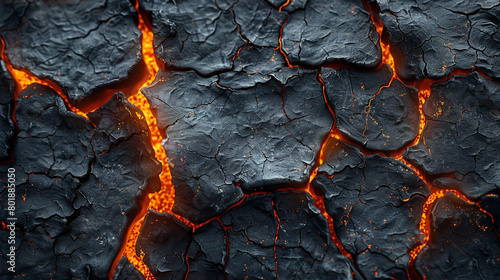 red lava texture background